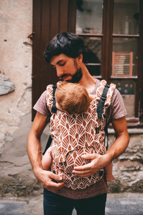 Portabebés Neko Smart Baby – Mocha (Lino)