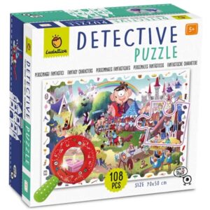Detective Puzzle Personajes fantásticos de Ludattica