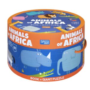 Puzzle Animales de África de Sassi