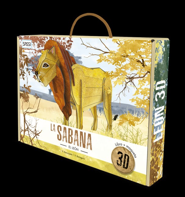 Maqueta 3D La sabana de Sassi