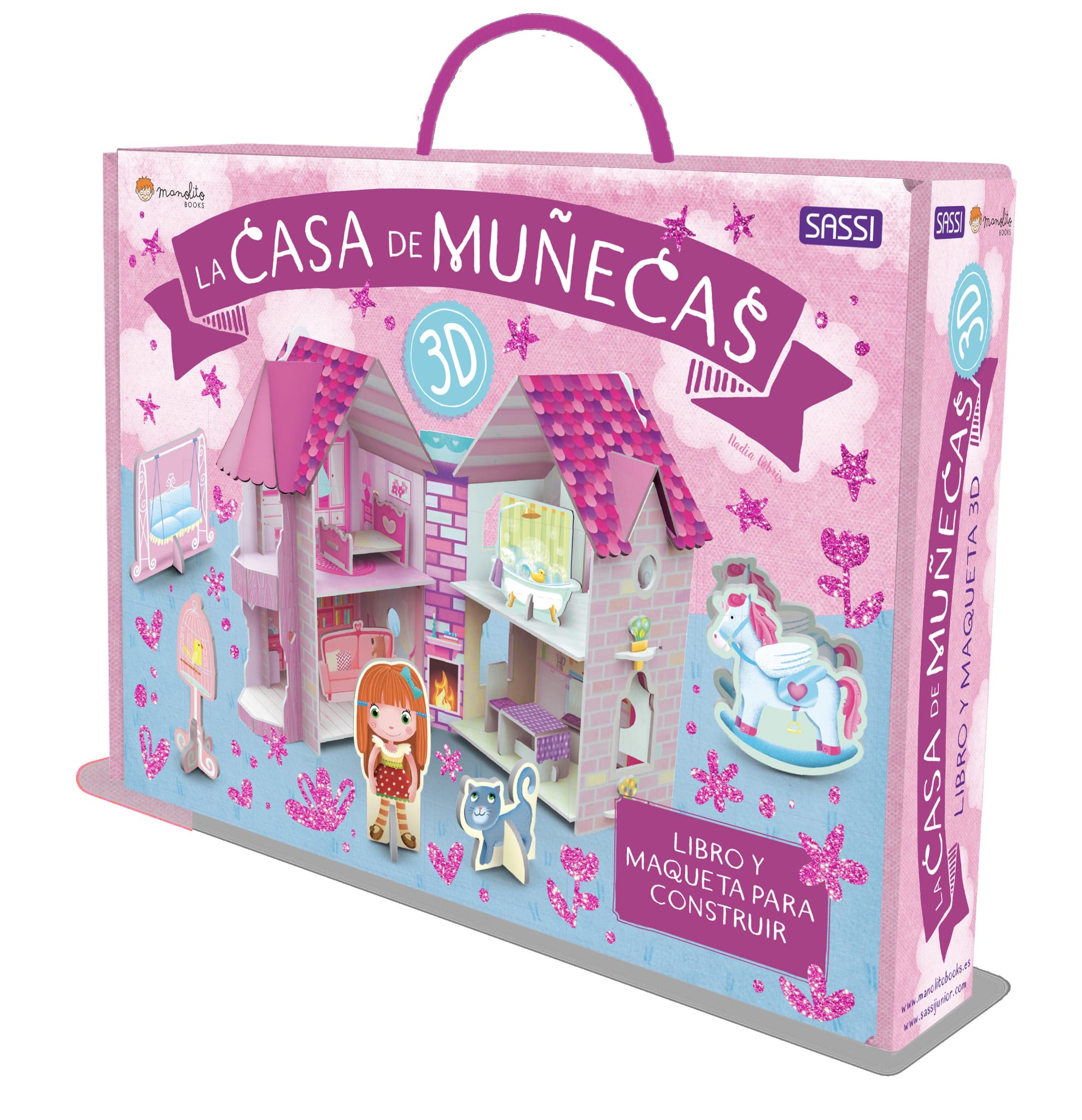 Maqueta 3 D Casa de muñecas de Sassi