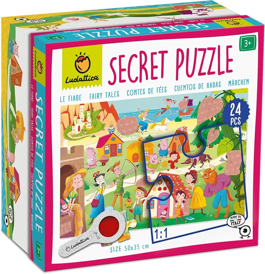 Secret puzzle Cuentos de hadas de Ludattica