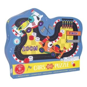 PUZZLE CON FORMA DE CIRCUITO DE CARRERAS DE FLOSS&ROCK