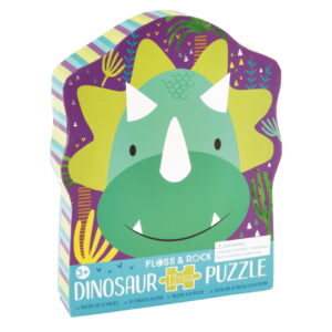 PUZZLE CON FORMA DE TRICERATOPS DE FLOSS&ROCK