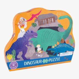 PUZZLE CON FORMA DE DINOSAURIO DE FLOSS&ROCK