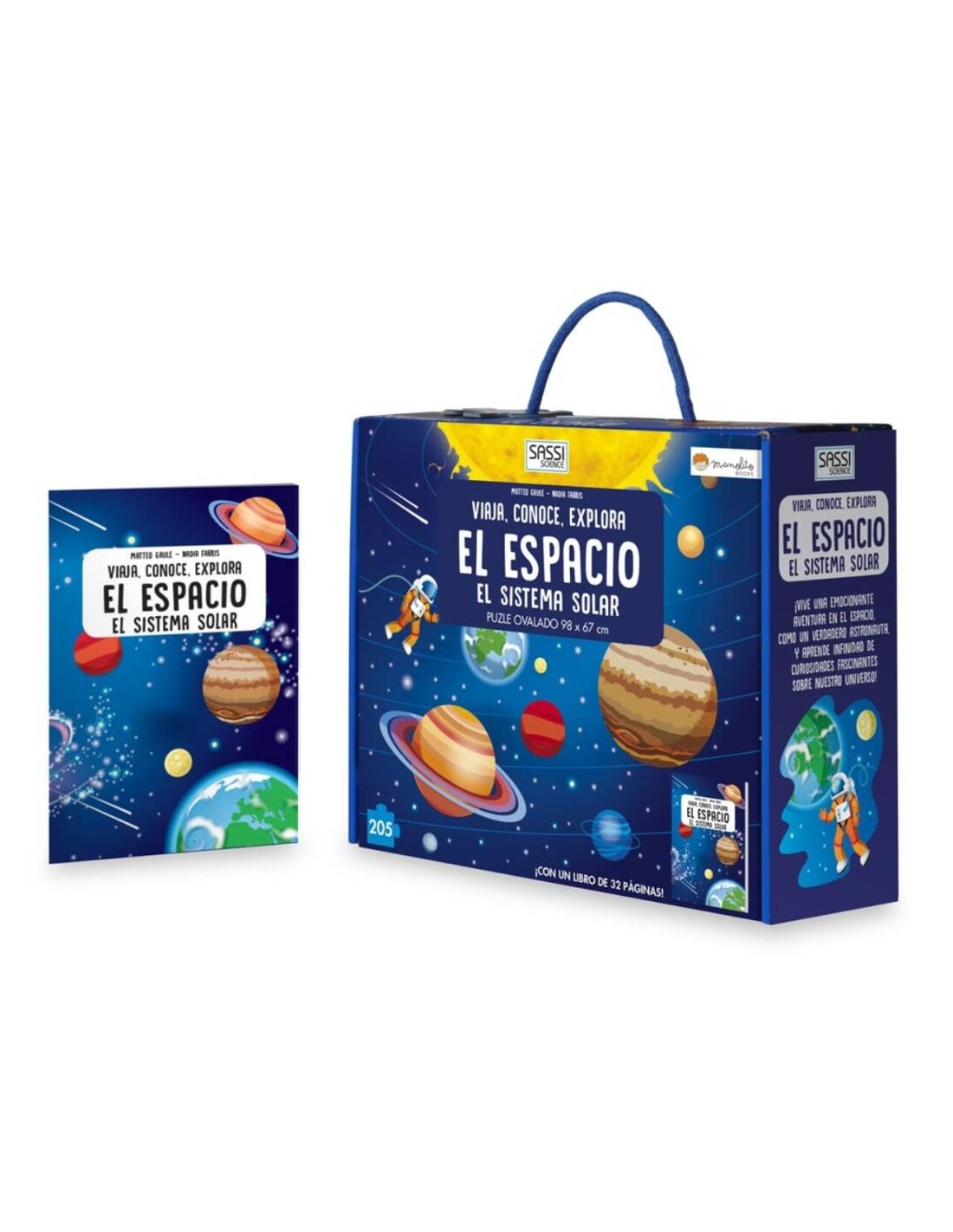 PUZZLE + LIBRO EL ESPACIO DE SASSI