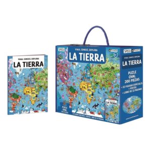 PUZZLE + LIBRO LA TIERRA DE SASSI