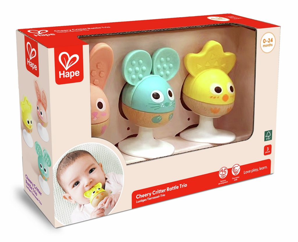 TRIO SONAJEROS MORDEDOR HAPE