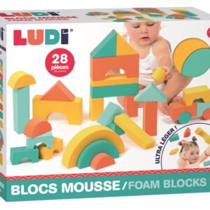 CONJUNTO DE CONSTRUCCIÓN DE ESPUMA DE LUDI